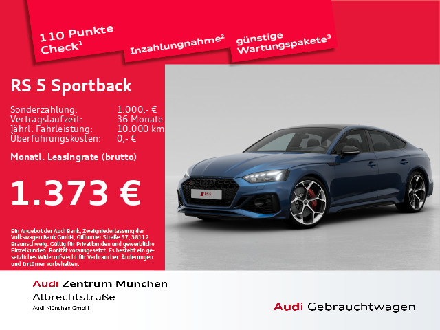 RS 5 Sportback RS 5 Sportback 331(450) kW(PS) tiptronic