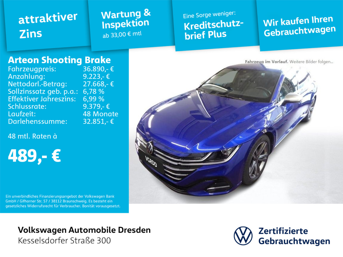 Volkswagen Arteon 2.0 TDI Shooting Brake R-Line
