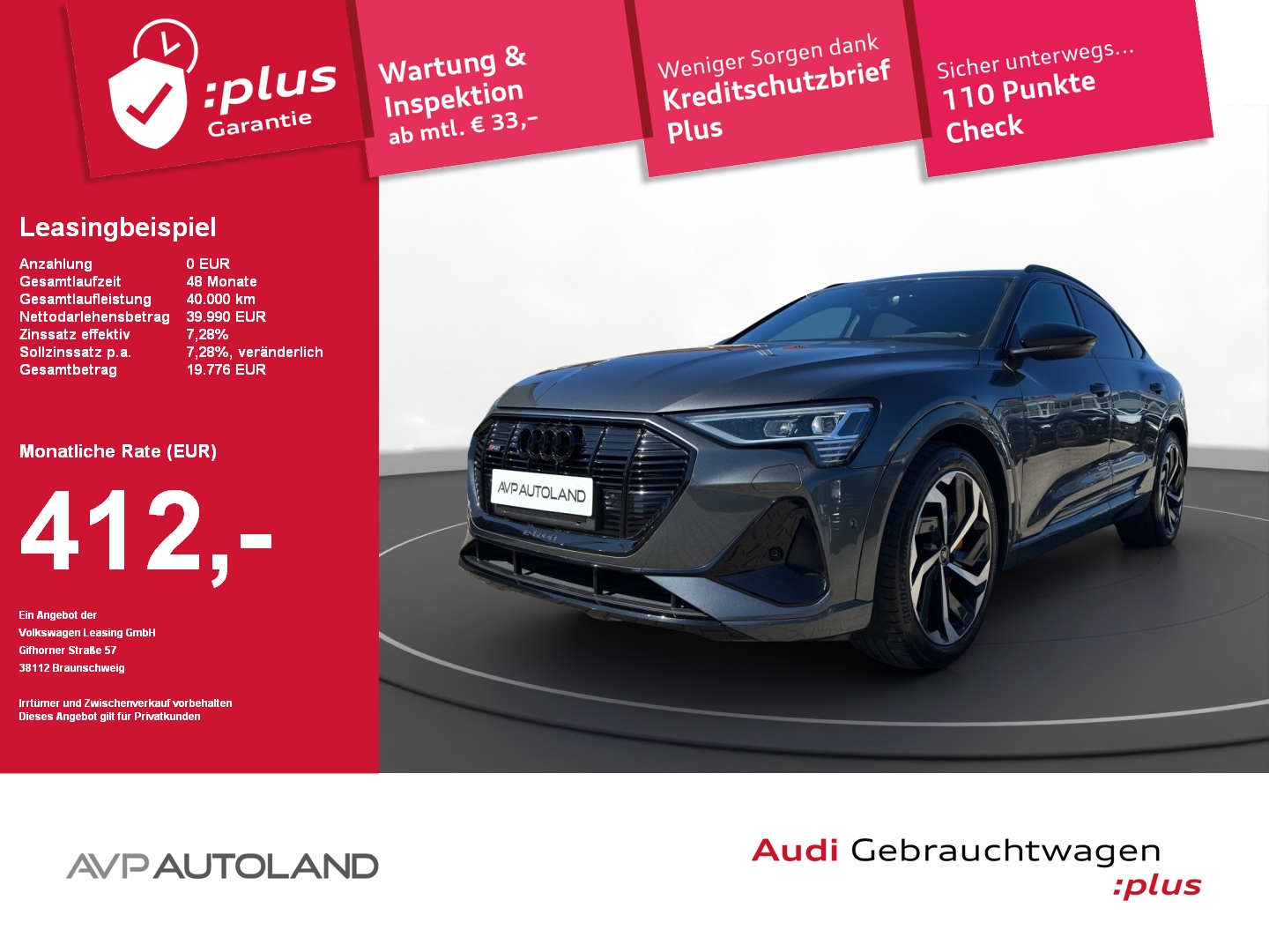 e-tron Sportback 50 quattro S line