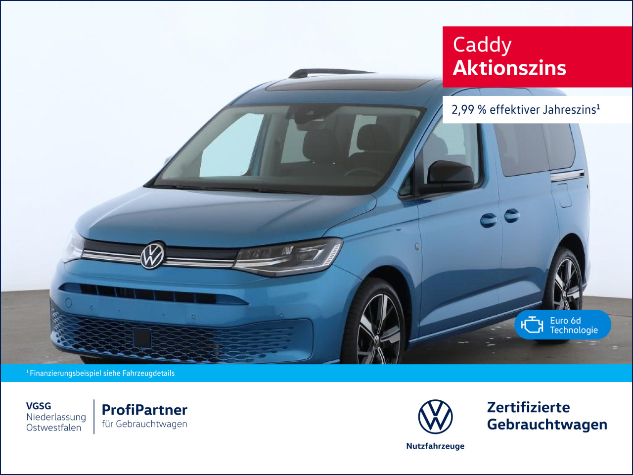 Volkswagen Caddy 1.5 TSI Move