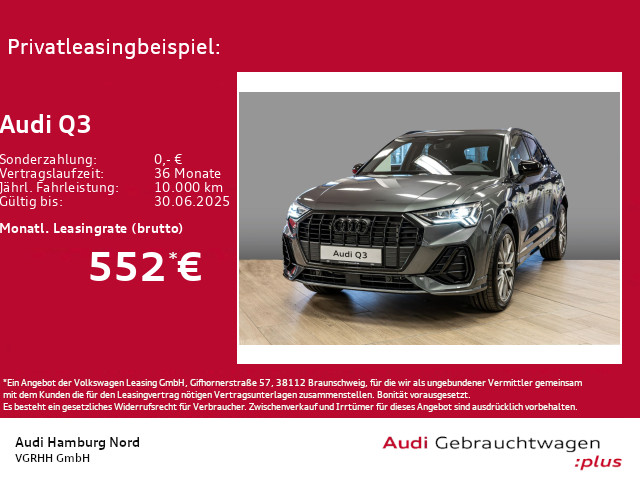 Q3 35 TFSI S line S tronic Rückfkamera Navi