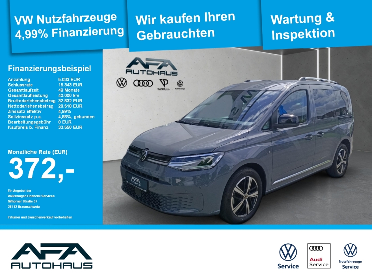 Caddy 2.0 TDI Style LED*Navi*AHK*SHZ*GRA