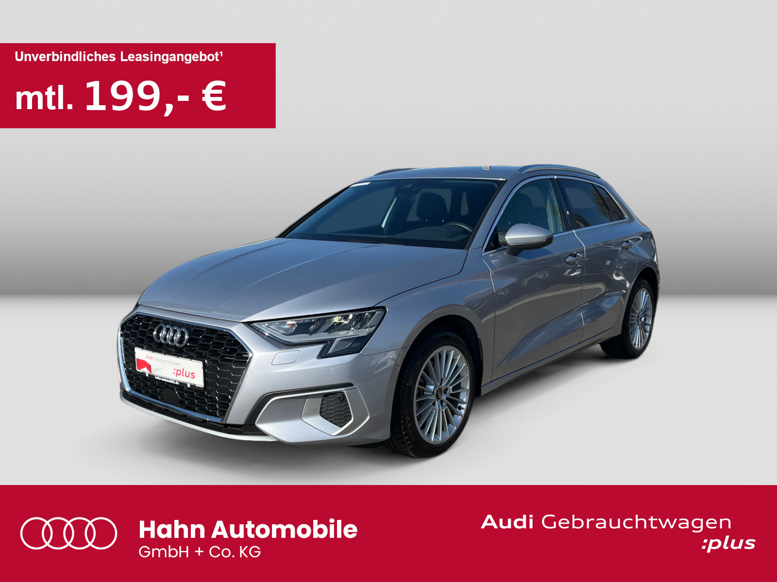 A3 Sportback Advanced 35TFSI S-Trc Virtual LED AHK