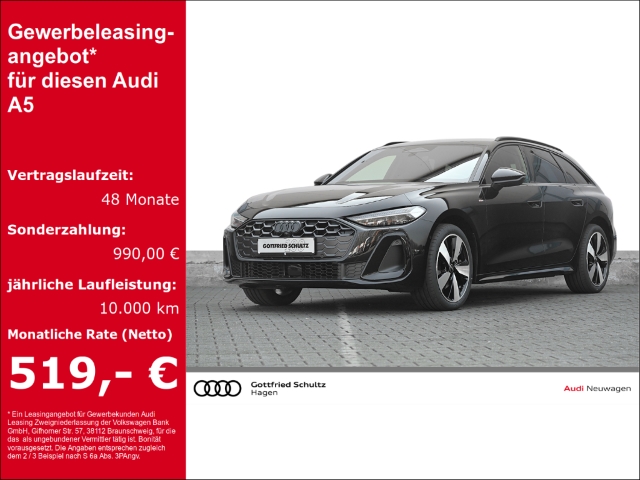 A5 Avant S-Line TFSI quattro AHK+Kamera+Virtual Cockpit