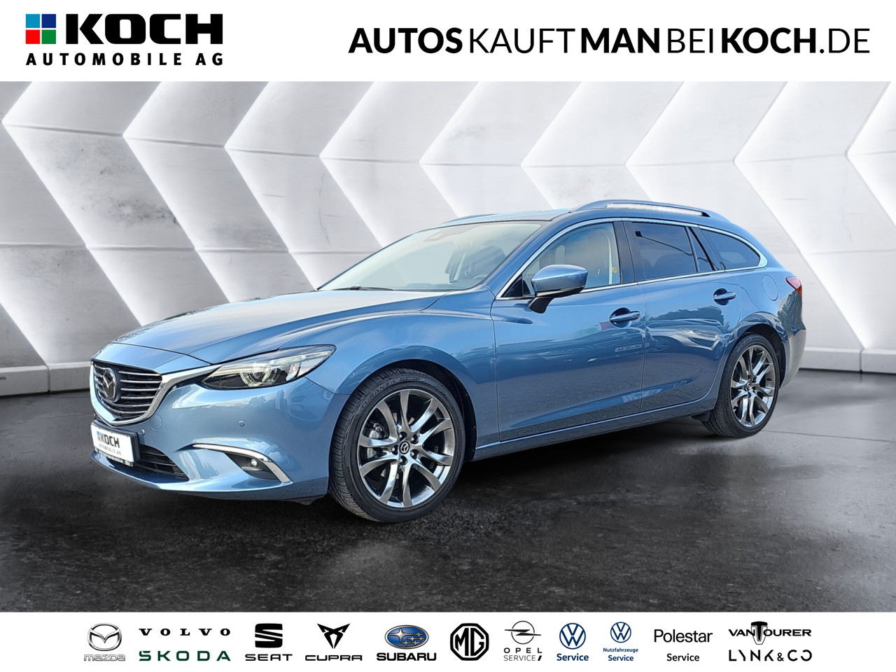 6 2,5 SkyActiv-G192 Nakama Intense Leder AHK Navi