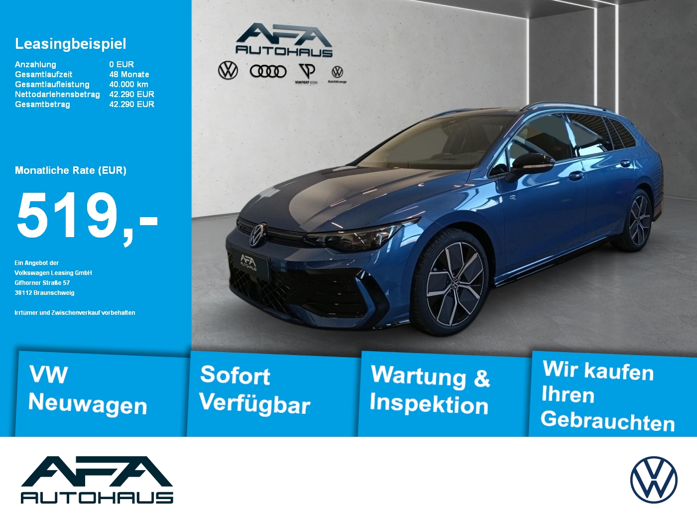 Golf VIII Variant 1.5 eTSI R-Line LED*AHK*RFK