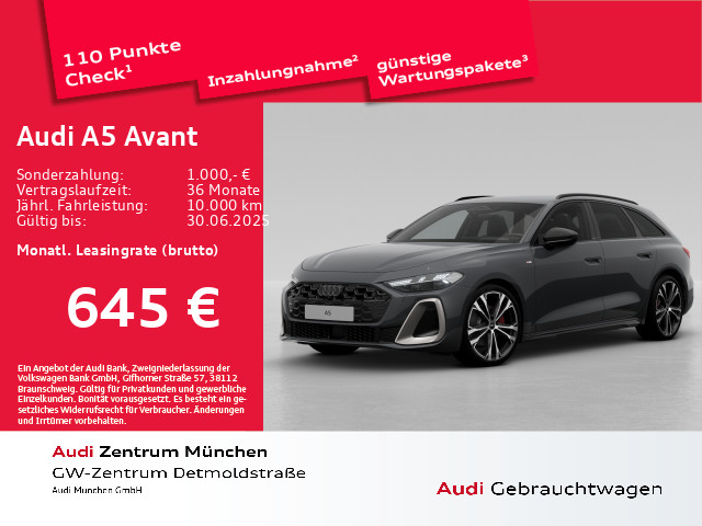 Audi A5 Avant TFSI S line Edition One Tech