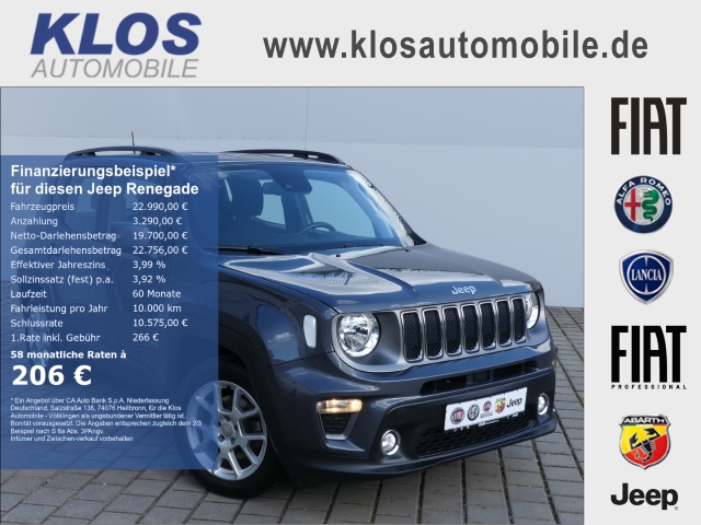 Jeep Renegade 1.3 T-GDI LIMITED