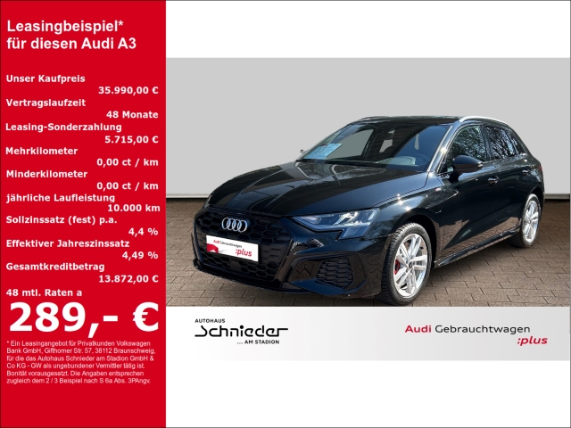 A3 SPORTB.45TFSIe LED,VIRTUAL,NAVI,CARPLAY,MEMORY