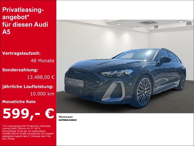 A5 AVANT S-LINE AHK TECH PRO PAKET B O TDI EDITION ONE