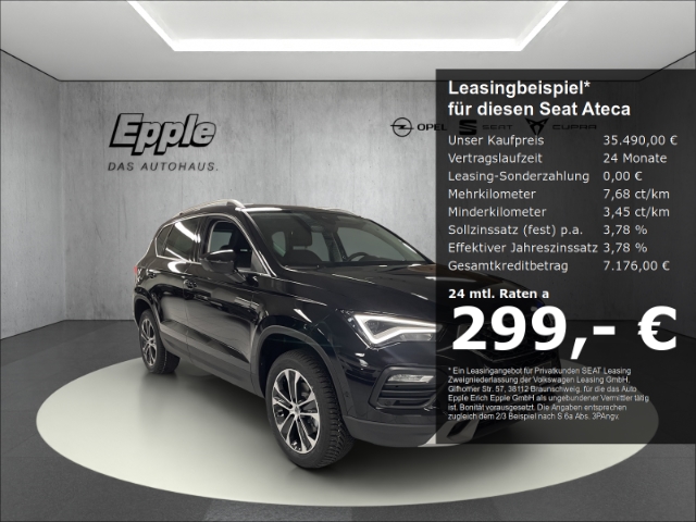 Seat Ateca 1.5 TSI Road Edition 110kW Digitales ückfahrkamera
