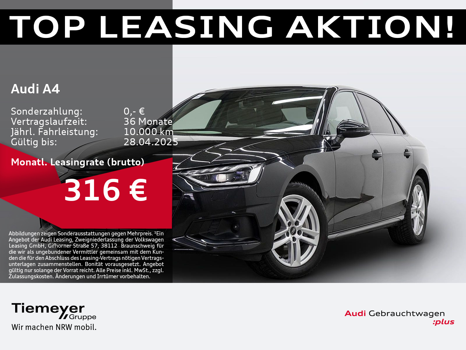 Audi A4 40 TFSI ADVANCED LM18