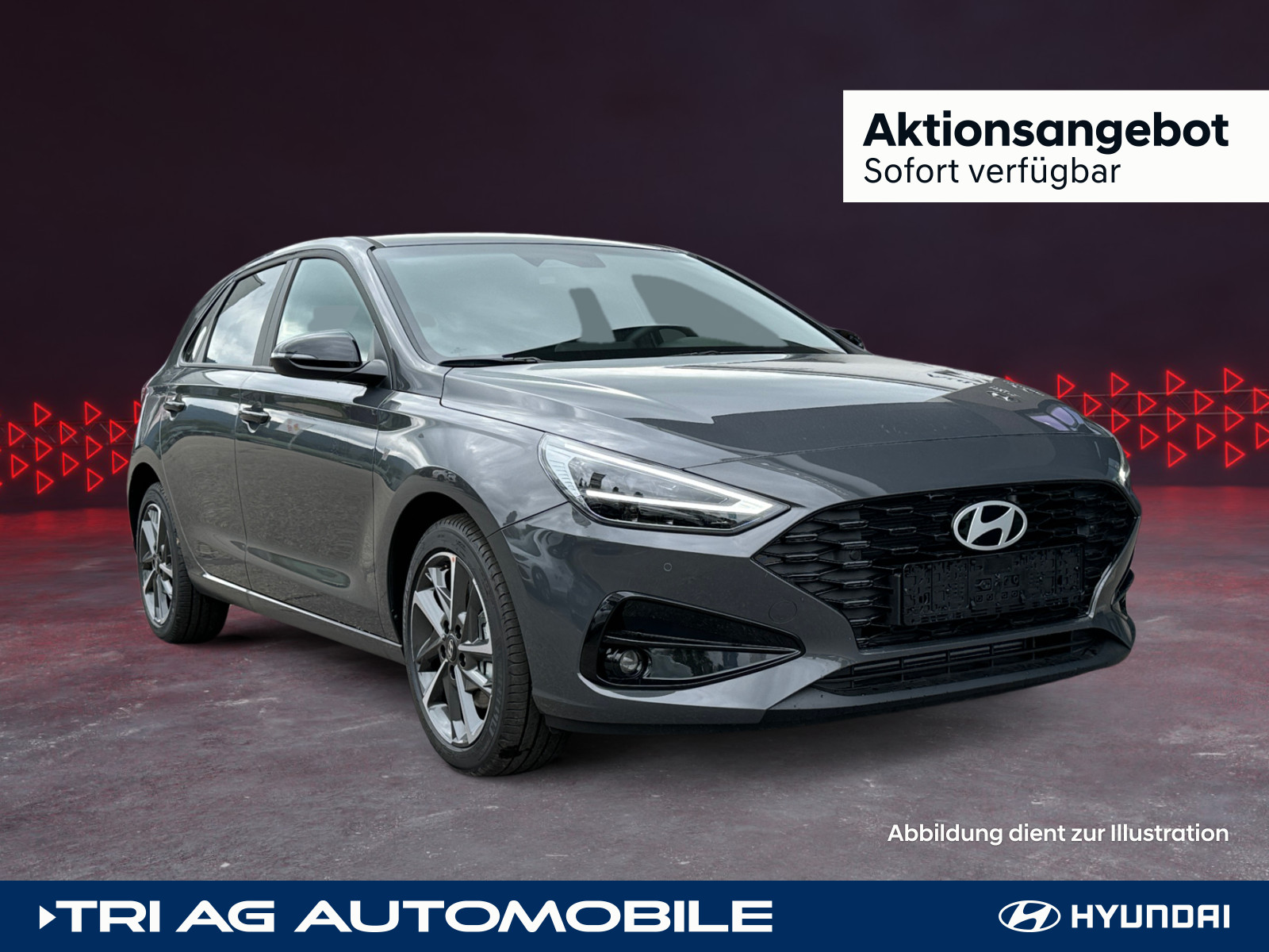 i30 5-Türer Advantage Automatik (MY25) Navi Einparkhilfe vo+hi Sitzheizung CarPlay uvm.