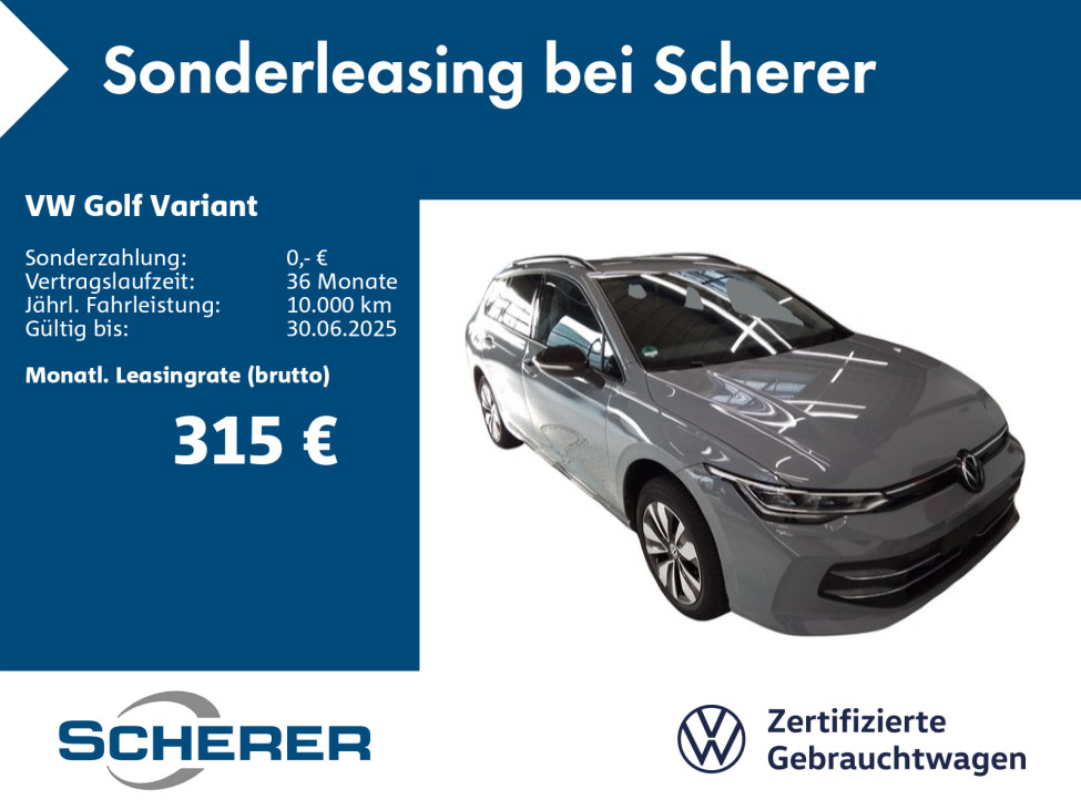 Golf VIII Variant Goal 1.5 TSI NAVI LED KEYLESS LIGHT ASSIST PDC SHZ