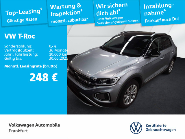 Volkswagen T-Roc 1.5 TSI Style Alu DC
