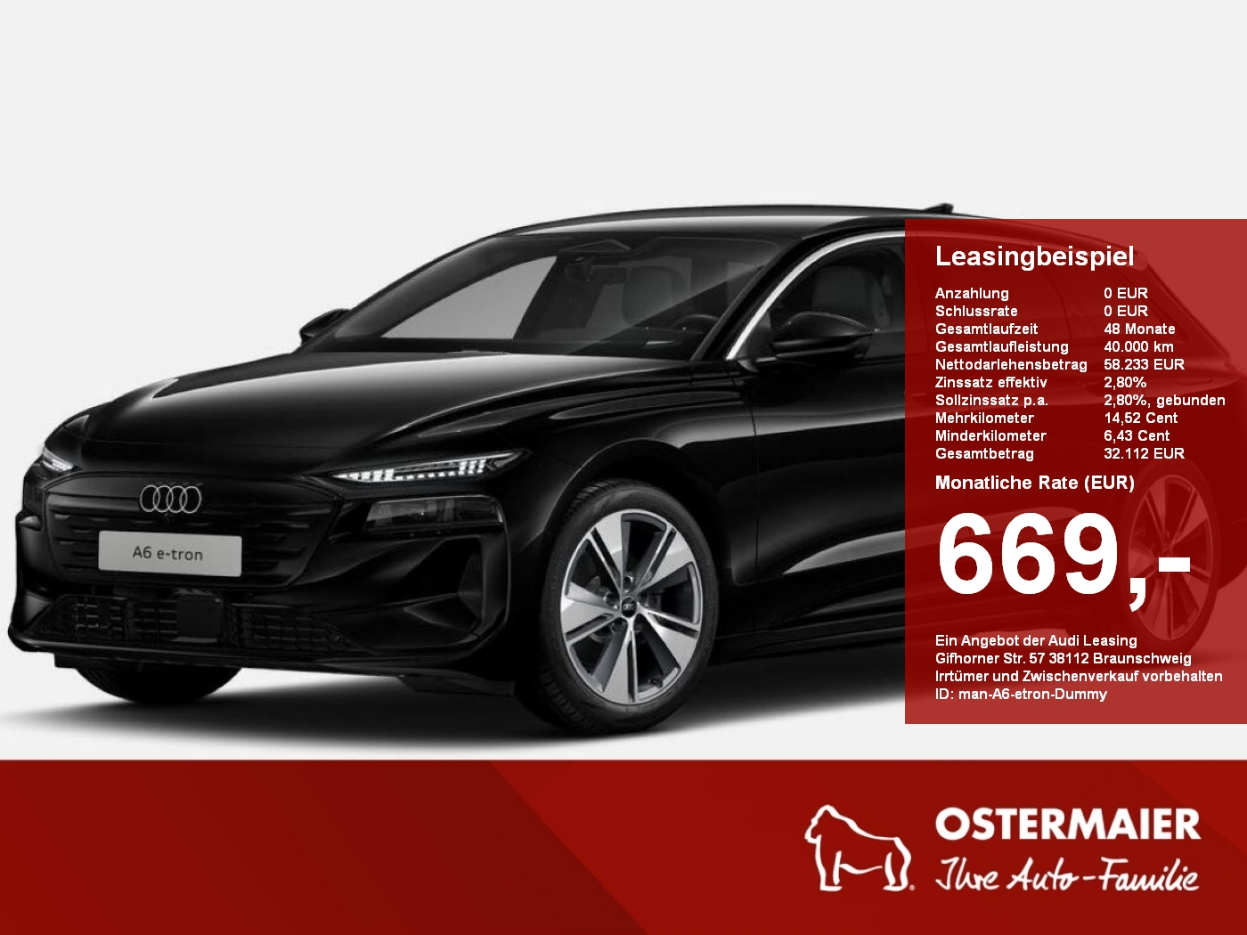 Audi A6 0.2 Avant 20ALU Regelung