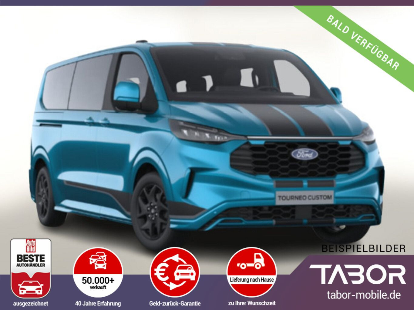 Tourneo Custom 2.0 TDCi 170 Aut Sport 320 L2 AHK