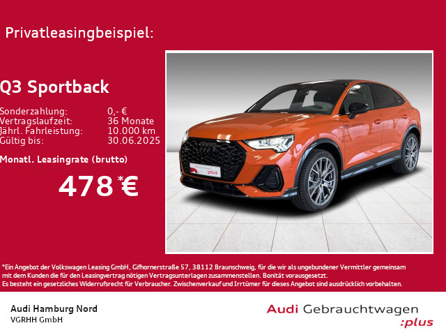 Q3 Sportback 35 TDI S line quattro S tronic AHK