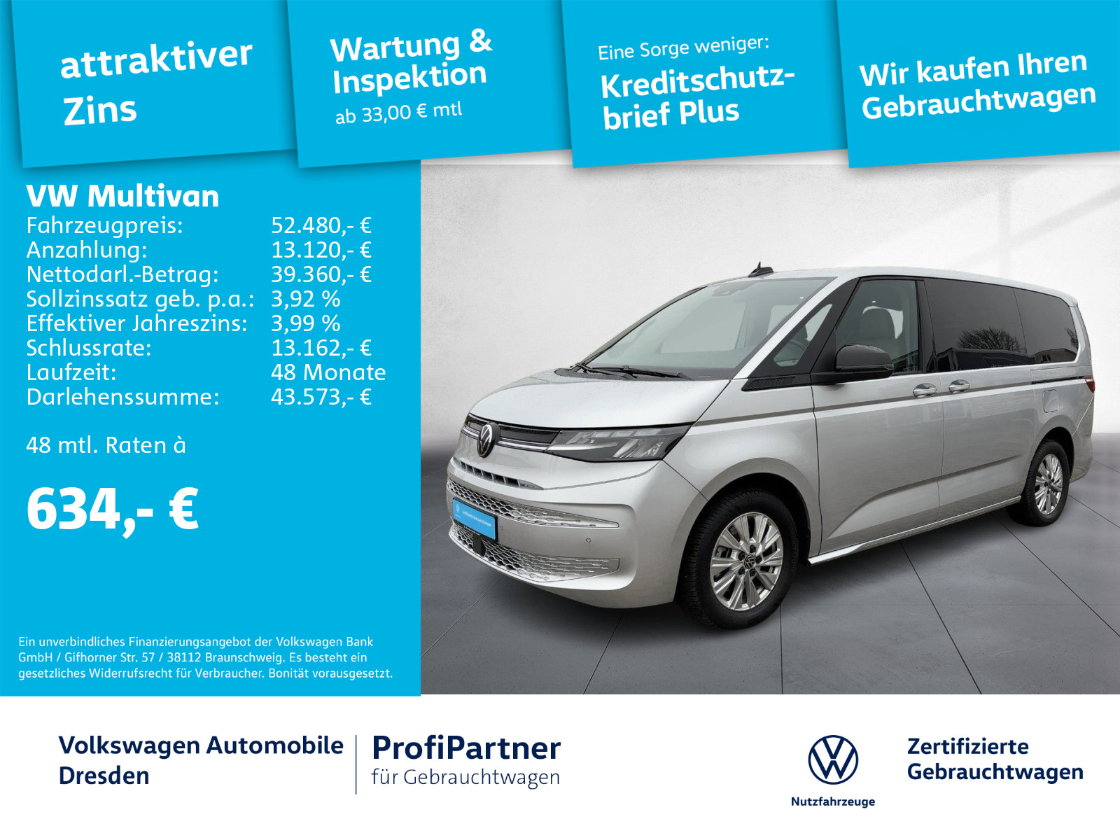 Volkswagen T7 Multivan Multivan Life LÜ HYB