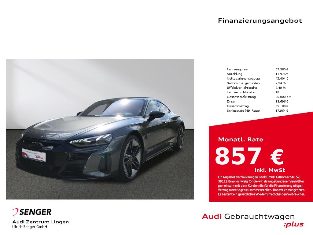 Audi e-tron GT quattro Allradlenkung