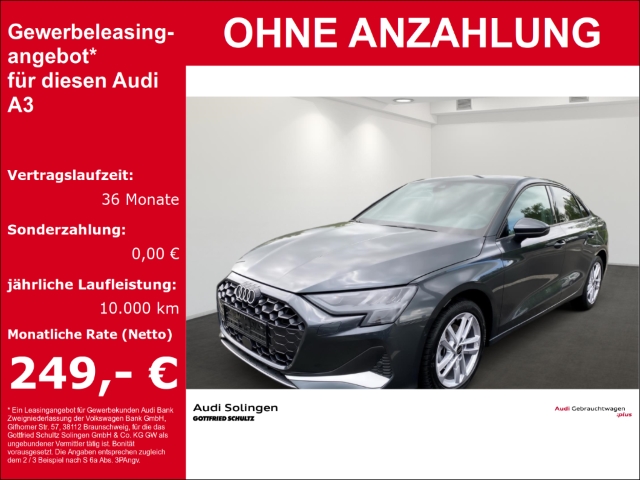 A3 Limousine 30 TFSI advanced