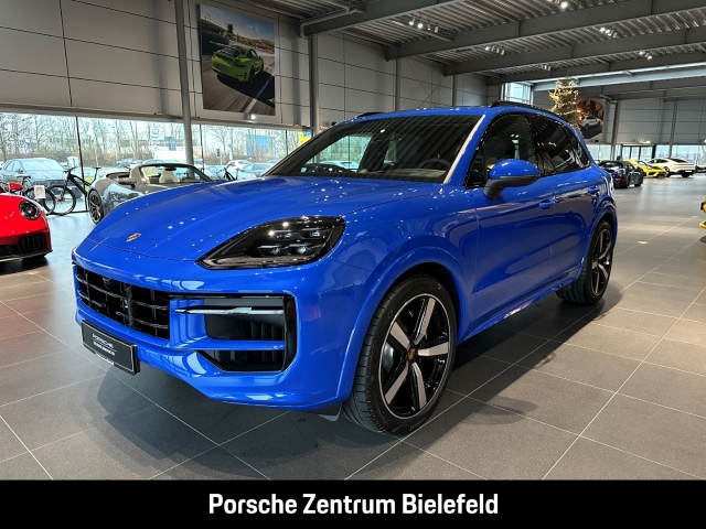 Porsche Cayenne S Nogaroblau Perleffekt
