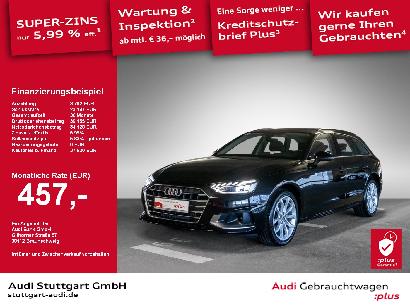 Audi A4 Avant advanced 35 TDI