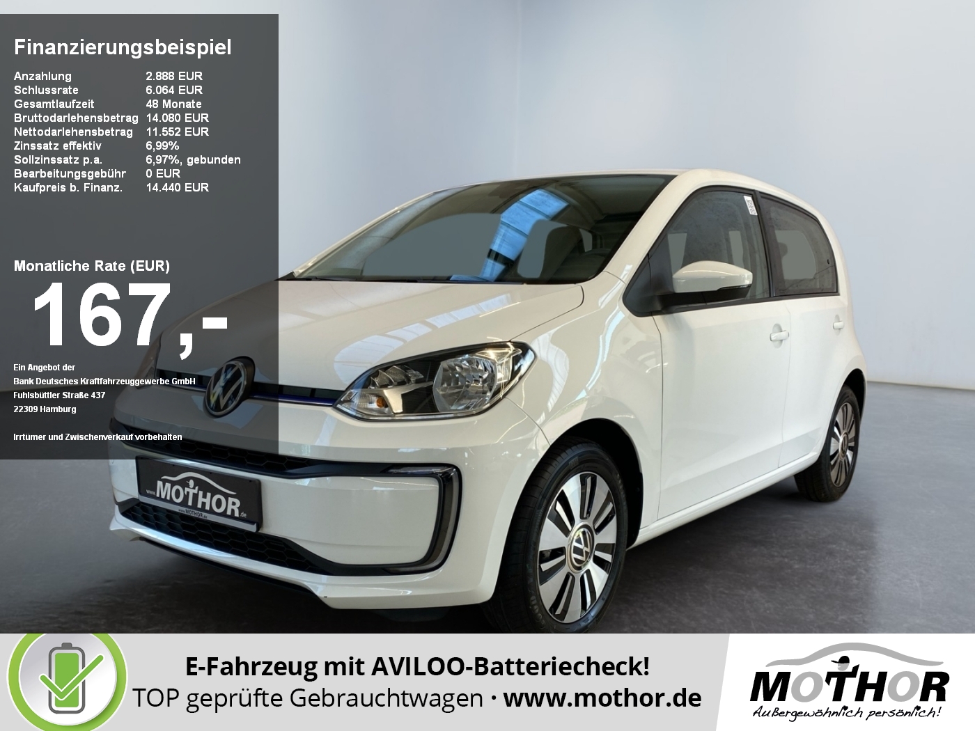 e-up! LED Tagfahrlicht DAB Radio Sitzheizung