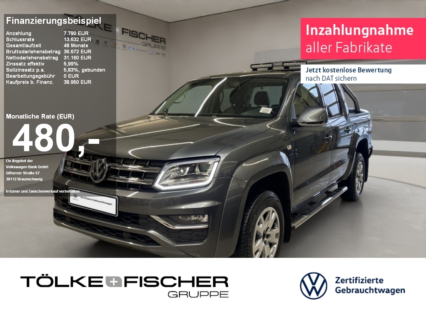 Amarok 3.0 TDI 4Motion Aventura DoubleCab LM