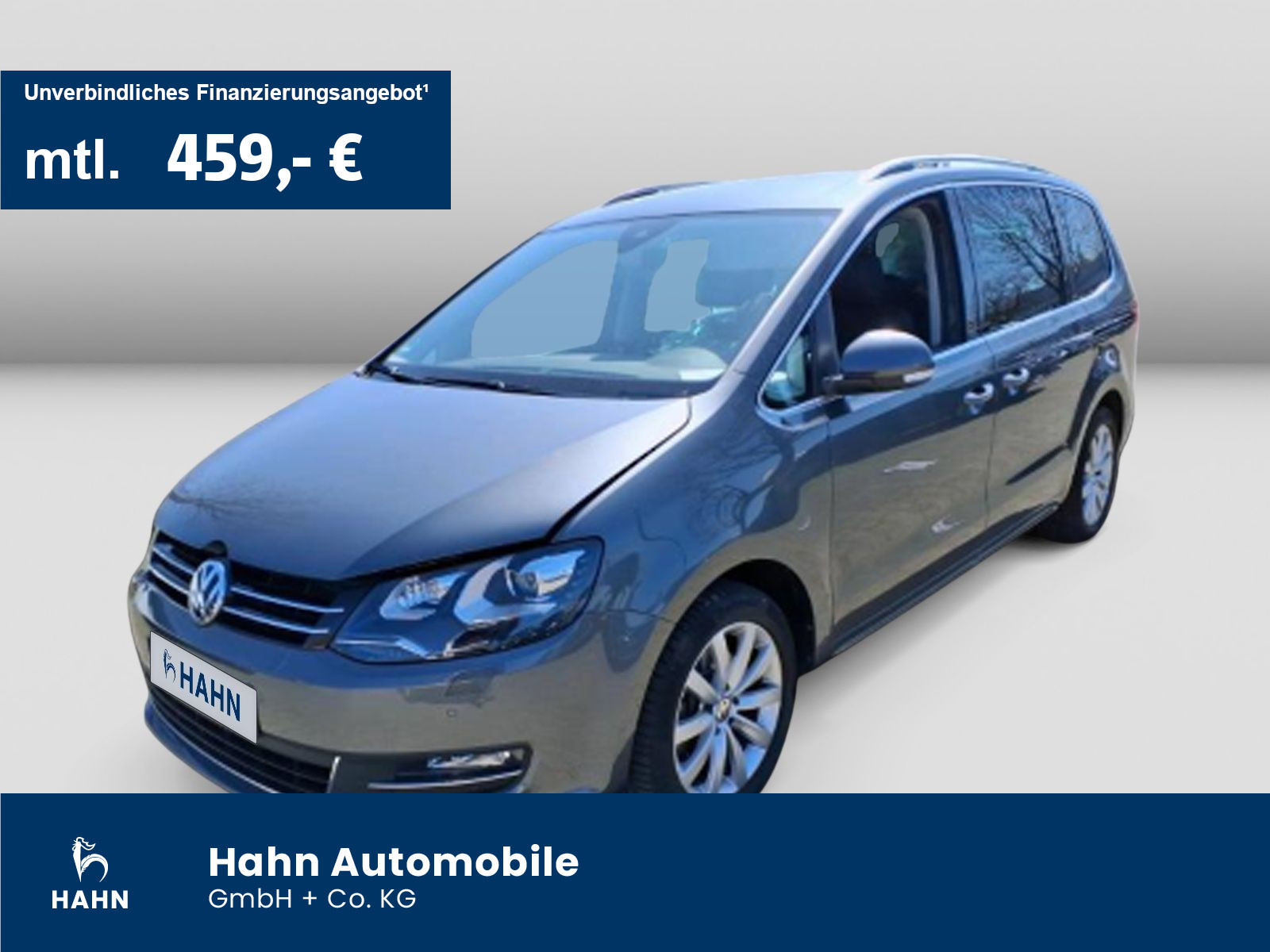 Sharan 1.4TSI Highline ACC AHK Standh. CAM NAVI Totwinkel