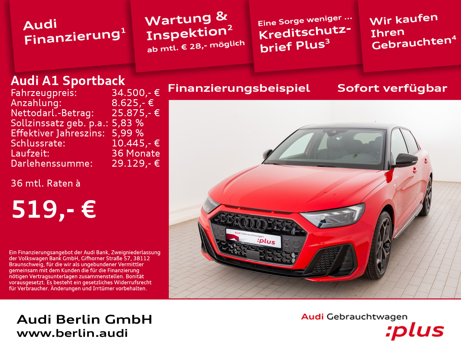 Audi A1 Sportback S line 30 TFSI