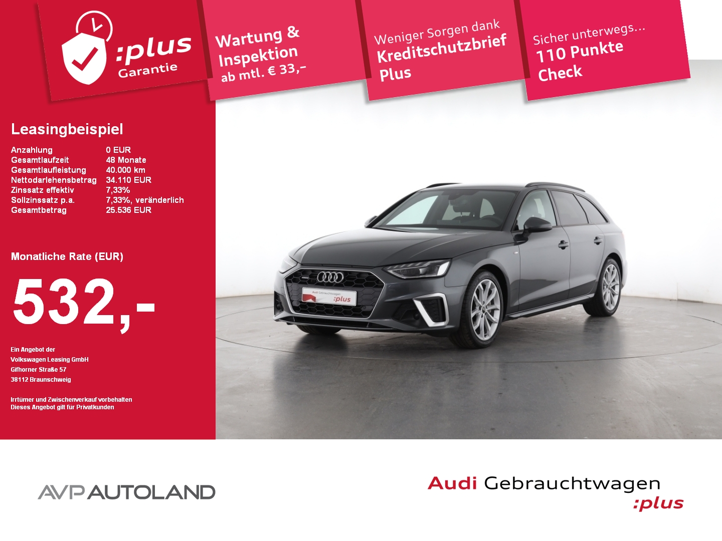 A4 Avant 40 TDI quattro S tronic S line | MMI |