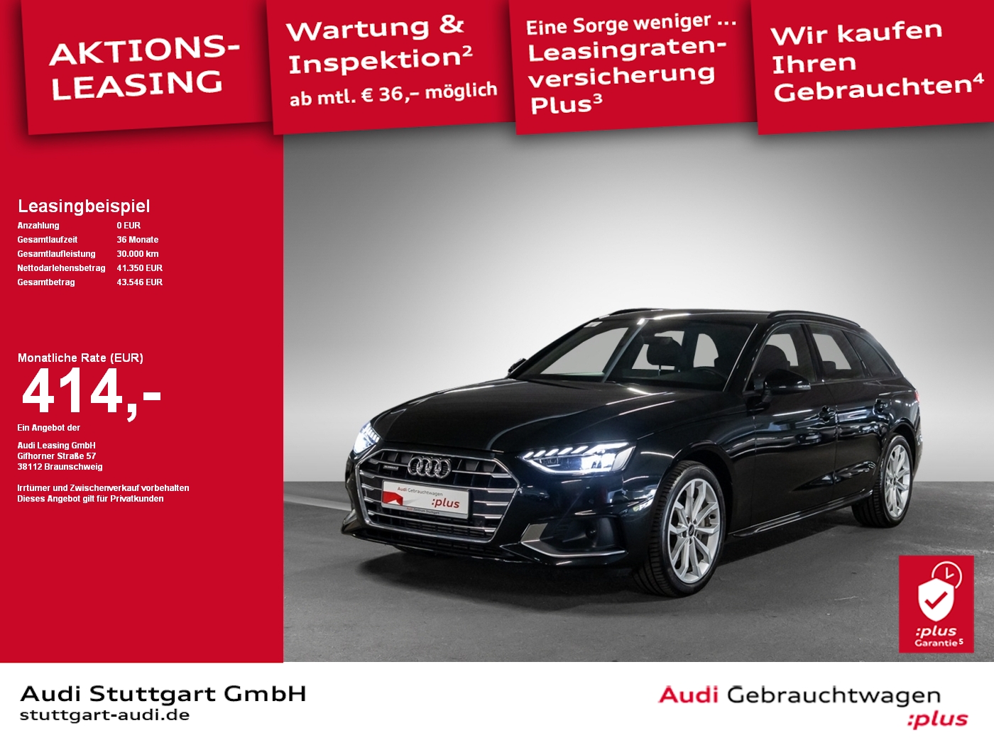Audi A4 Avant advanced 40 TFSI quattro