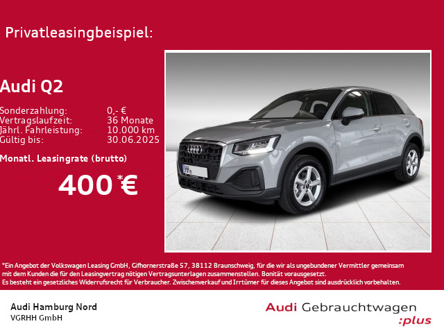 Q2 35 TFSI S tronic Kamera Virtual PDC LED