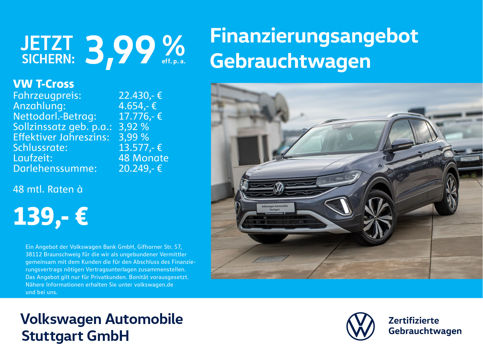 Volkswagen T-Cross 1.0 TSI Style