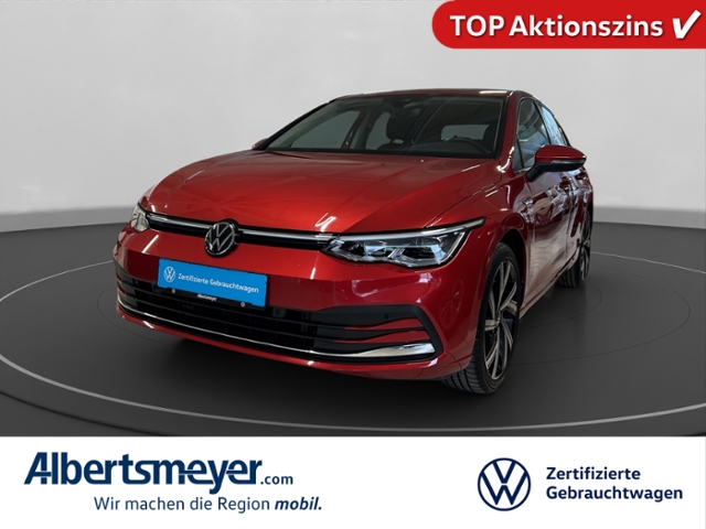 Golf VIII 1.5 eTSI OPF Style +DSG+NAVI+LED+LM+ZV