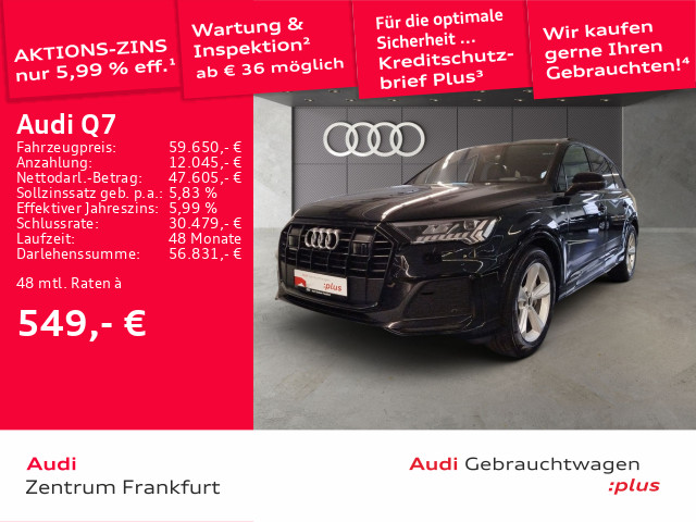 Audi Q7 50 TDI quattro S line