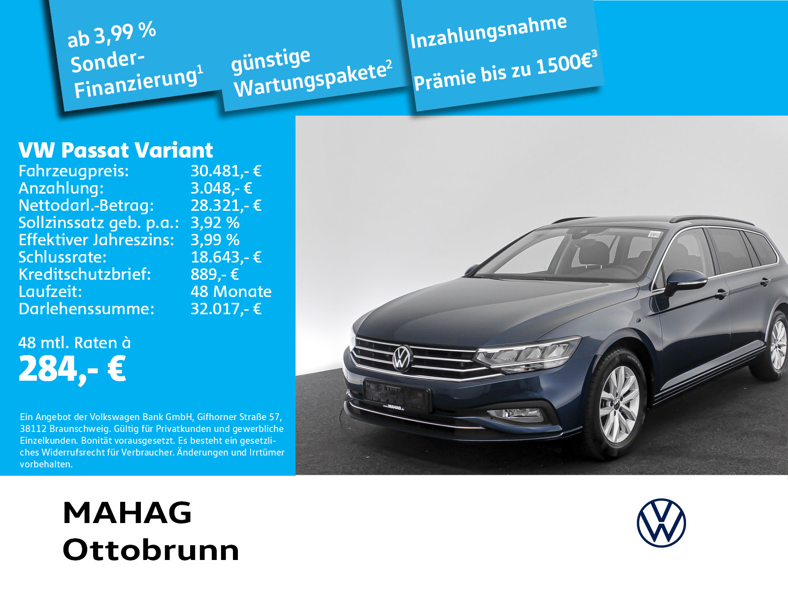 Volkswagen Passat Variant 1.5 TSI BUSINESS