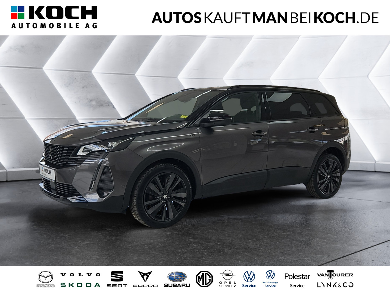 5008 PureTech 130 EAT8 GT BLACK PACK 7S E-KLAPPE