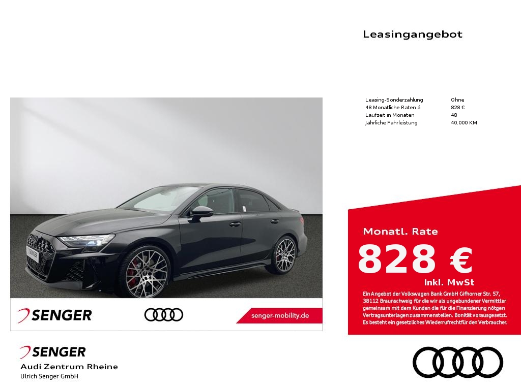 RS3 Limousine Panorama Matrix-LED Navi Sitzhzg. 