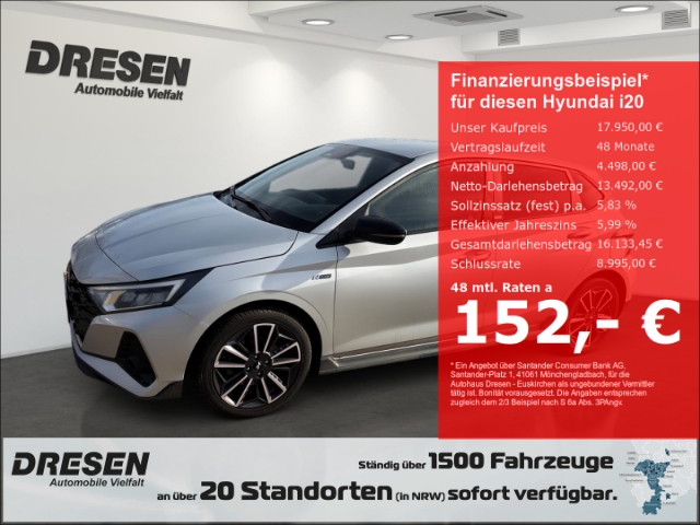 Hyundai i20 1.0 T-GDI N-Line (48V) iMT(100 )