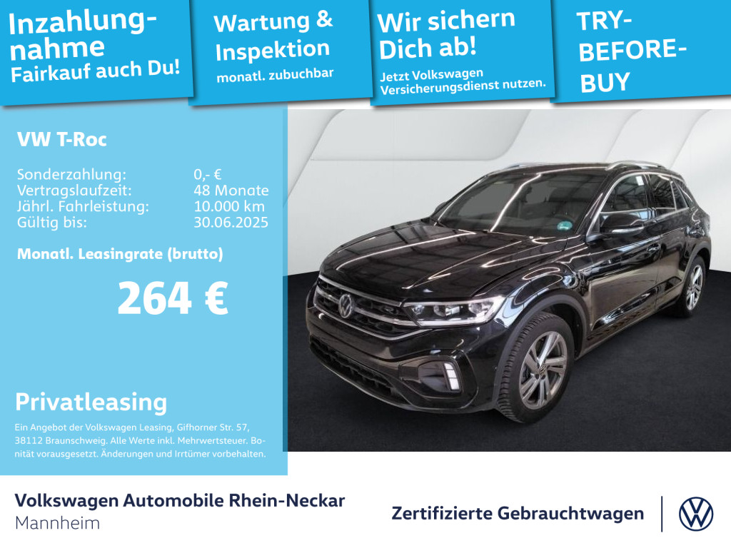 T-Roc 2.0 TDI R-Line DSG Navi AHK Kamera uvm