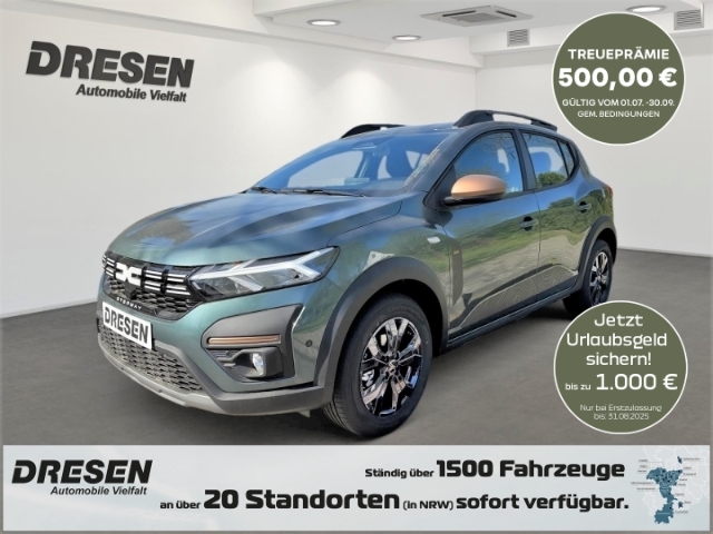 Sandero III 1.0 EU6e Stepway Extreme TCe 110 NAVI CITY-PAKET SITZHEIZUNG TOTER-WINKEL-WARNER