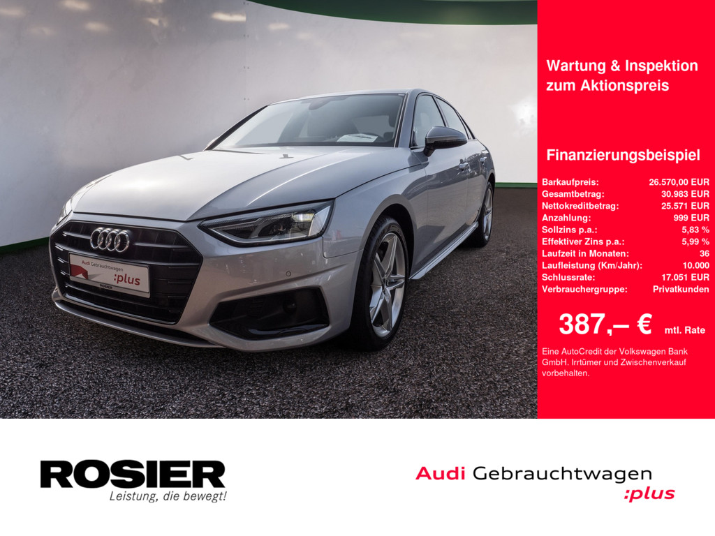 A4 40 TDI advanced