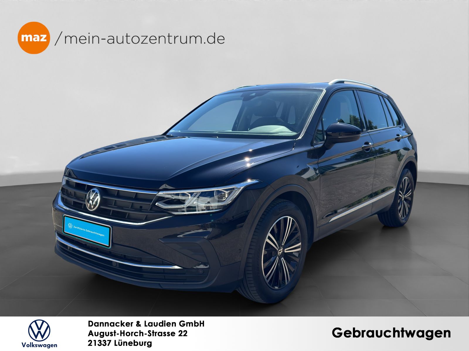 Tiguan 2.0 TDI United Fahrschulfzg. Alu Matrix-LED AHK Pano Harman-Kardon Kamera Navi