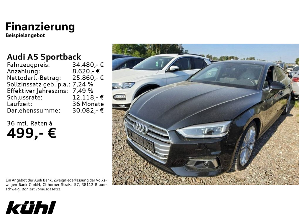 Audi A5 Sportback 45 TDI Q S line
