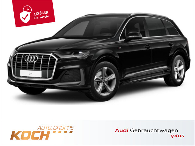 Q7 50 TDI q. Tiptr. S-Line 2, LED, Luft, Pano, Standh., 360°, Memory, Leder