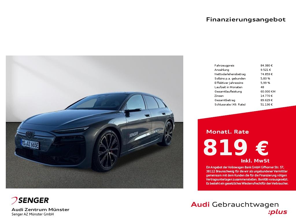 Audi A6 Avant performance S line