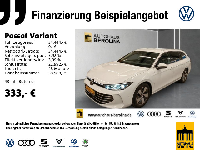Passat Variant 2.0 TDI Elegance DSG *AHK*360°*