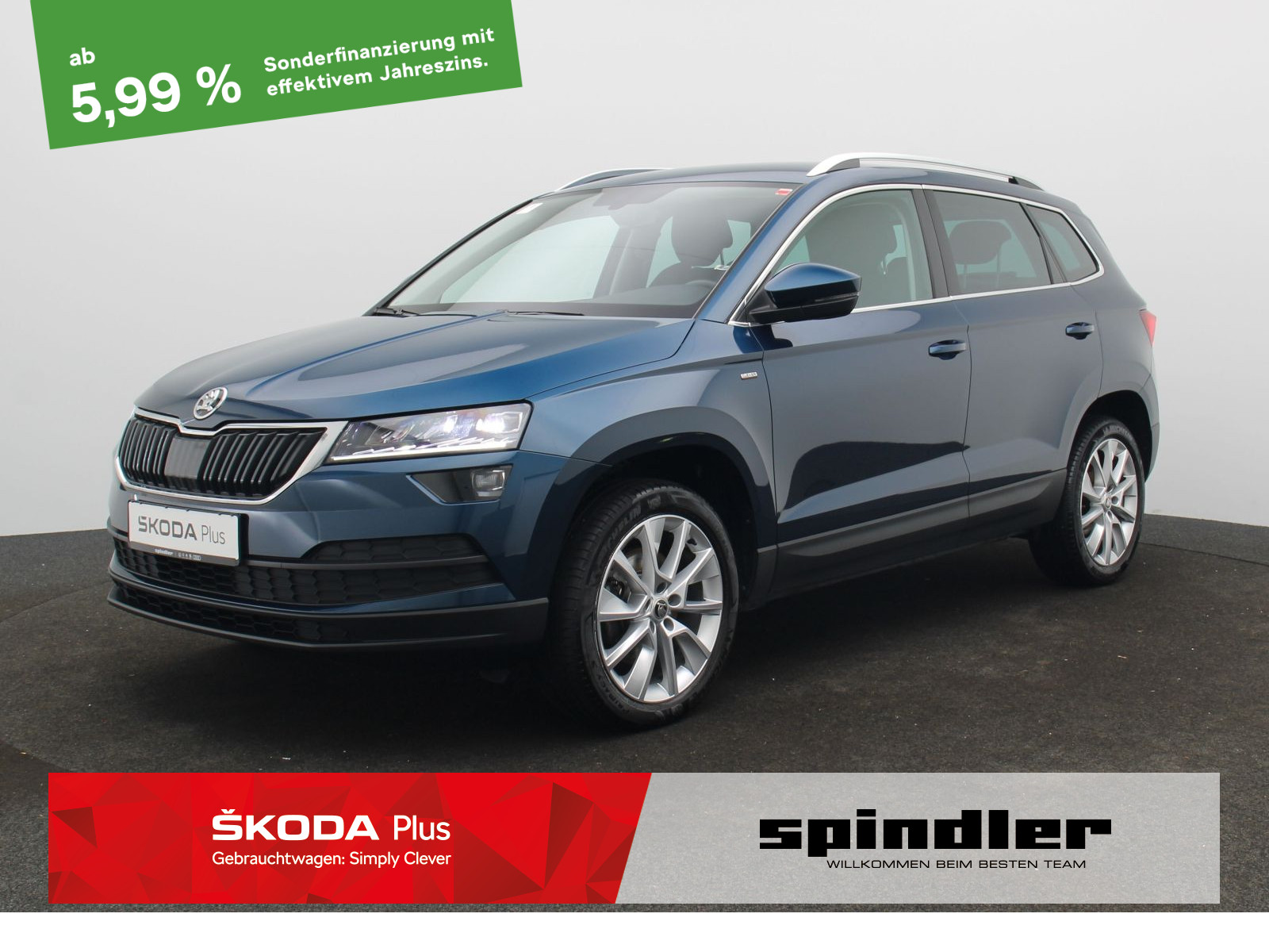 Karoq Clever 2.0TDI/ Navi, Standh, LED, AHK, RFK